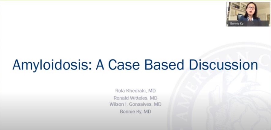 JACC: CardioOncology Virtual Case Presentation Series: Amyloidosis | Part Two