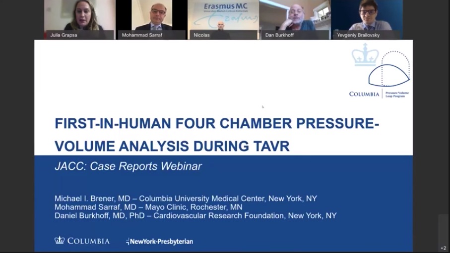 JACC: First-In-Human Four Chamber Pressure - Volume Analysis During TAVR
