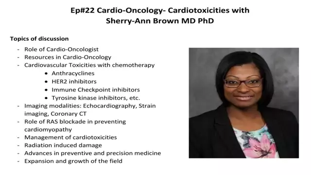 #22 Cardio-Oncology from the Cardiologist- Cardiotoxicity with Sherry-Ann Brown MD PhD