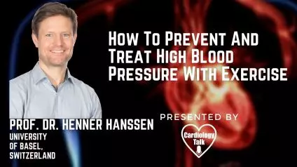 Prof. Dr. Henner Hanssen @HanssenHenner @UniBasel @UniBasel_en @escardio #EAPC #BloodPressure #Cardiology #Heart #Research How To Prevent And Treat High Blood Pressure With Exercise