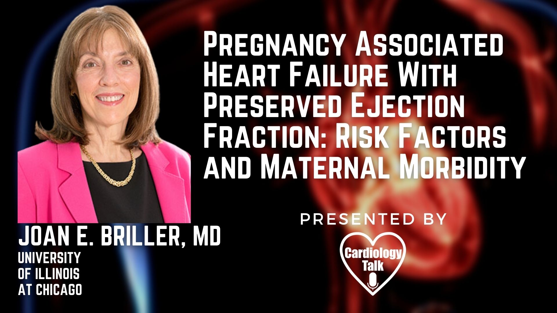 Joan E. Briller, MD @thisisUIC @UIC_Cardiology @UICnews #HeartFailure #HFpEF #Cardiology #Heart #Research Pregnancy Associated Heart Failure With Preserved Ejection Fraction: Risk Factors...