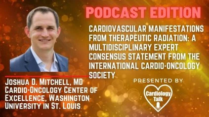 Joshua D. Mitchell, MD- @JoshMitchellMD @Dr_Daniel_Cehic @CarmenBergom @ICOSociety #CardioONC #CardioOncology #Cardiology #Research Cardiovascular Manifestations From Therapeutic Radiatio...