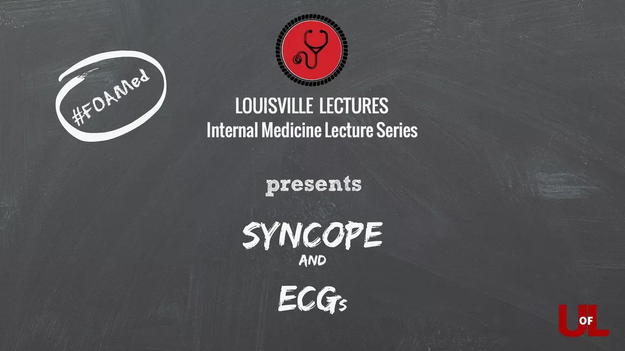 Syncope and ECGs with Dr. Brain Ferguson