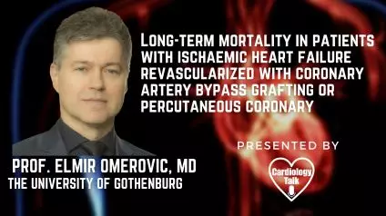 Prof. Elmir Omerovic, MD -  @sahlgrenska @uniofgothenburg #SCAAR #CoronaryIntervention #Cardiology #Research  Long-term mortality in patients with ischaemic heart failure revascularized w...